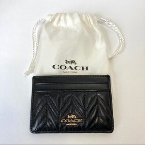 Authentic Coach card wallet